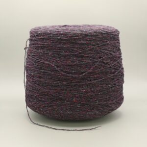 Tecla Tweed Merino Silke - Rubino